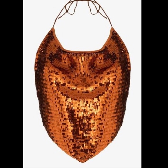 Oseree OSEREE Sequin Bandana. Size Small - Picture 5 of 10